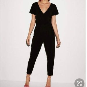 Express Flutter Jersey Jumpsuit